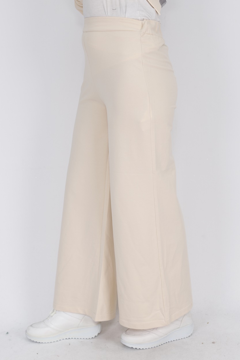 30007 Puane 2 İp Kumaş Salaş Pantolon-TAŞ