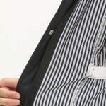 9003 Bondit Kumaş Kısa Boy Trençkot-Lacivert